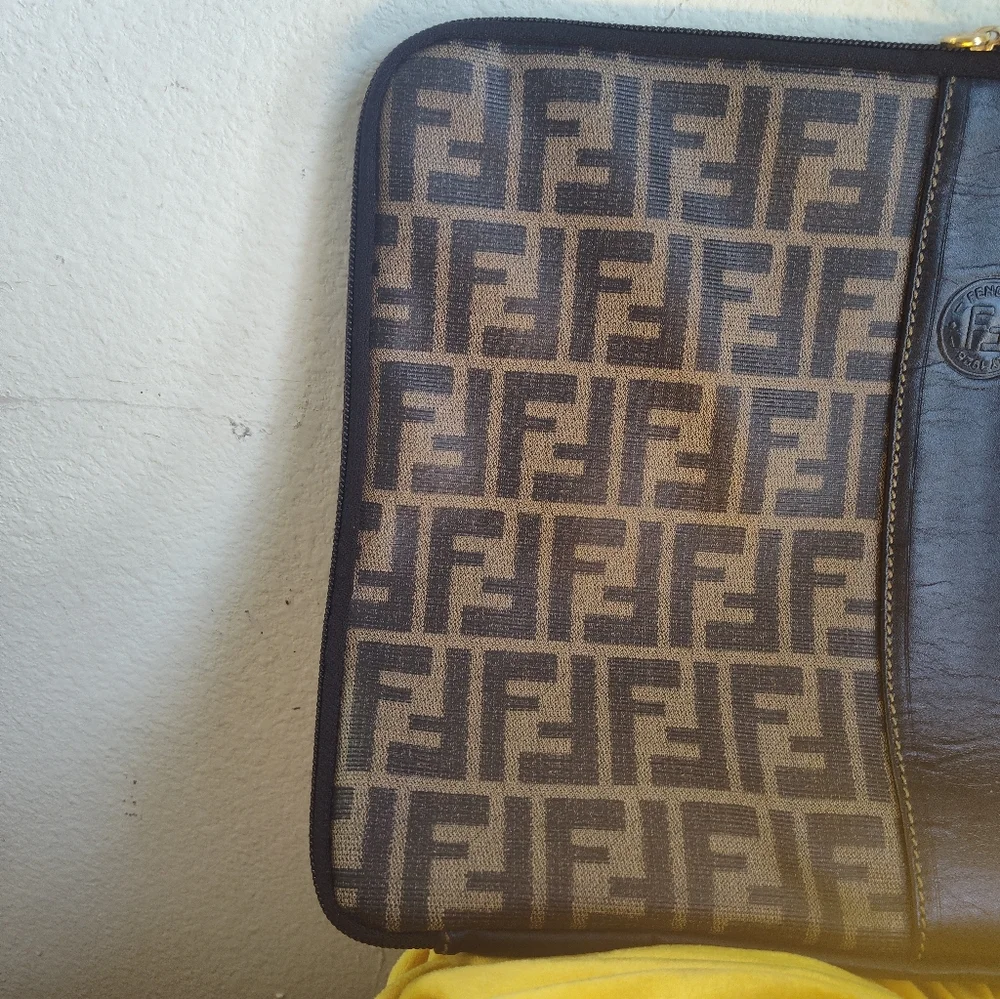 Authentic FENDI PORTFOLIO Bag - Picture 3 of 16